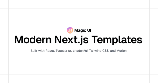 Magic UI registry preview