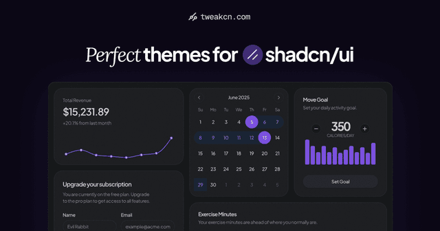 Tweakcn registry preview